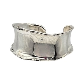 Silpada Sterling Silver Wide Cuff Bracelet 38 G