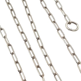 Sterling Silver Chain Necklace 4.4 G