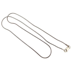 Sterling Silver Snake Chain Necklace 4.4 G