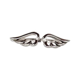 Sterling Silver Wing Ring Size 4.75 1.7 G