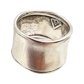 Silpada Sterling Silver Ring Size 7.5 7.9 G