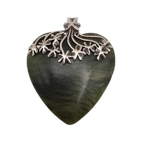 Ireland Agate Sterling Silver Pendant 20 G
