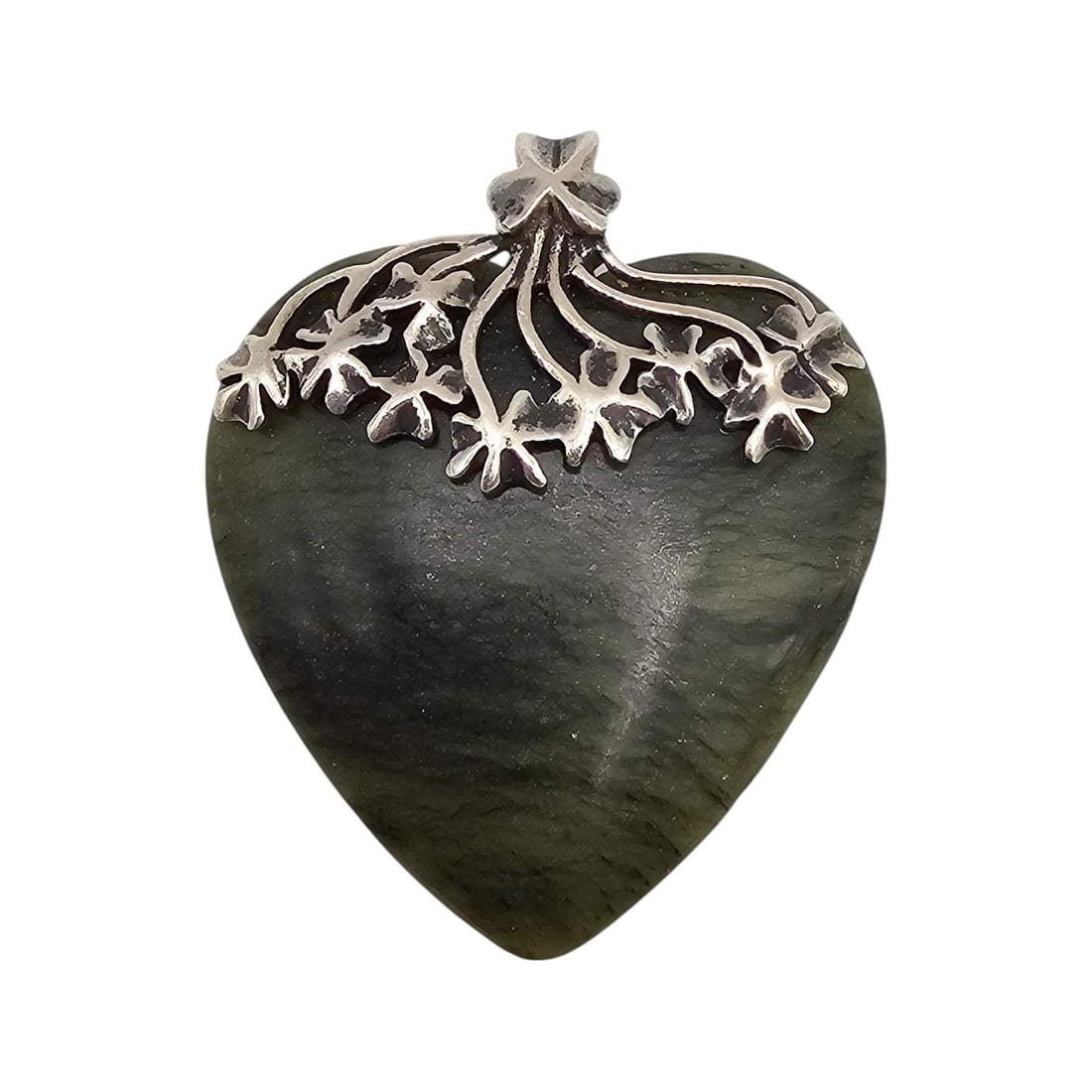 Ireland Agate Sterling Silver Pendant 20 G: Ireland Agate Sterling Silver Pendant 20 G