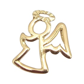 OR 10K Gold Angel Pendant 0.1 G