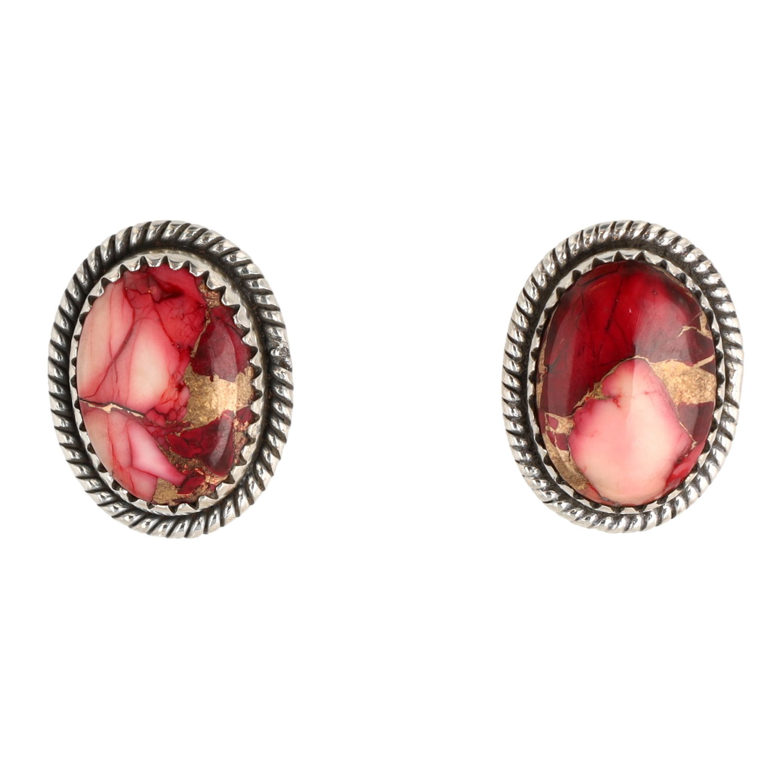HaDa Collection Sterling Dahlia Rose Earrings (1 of 4)