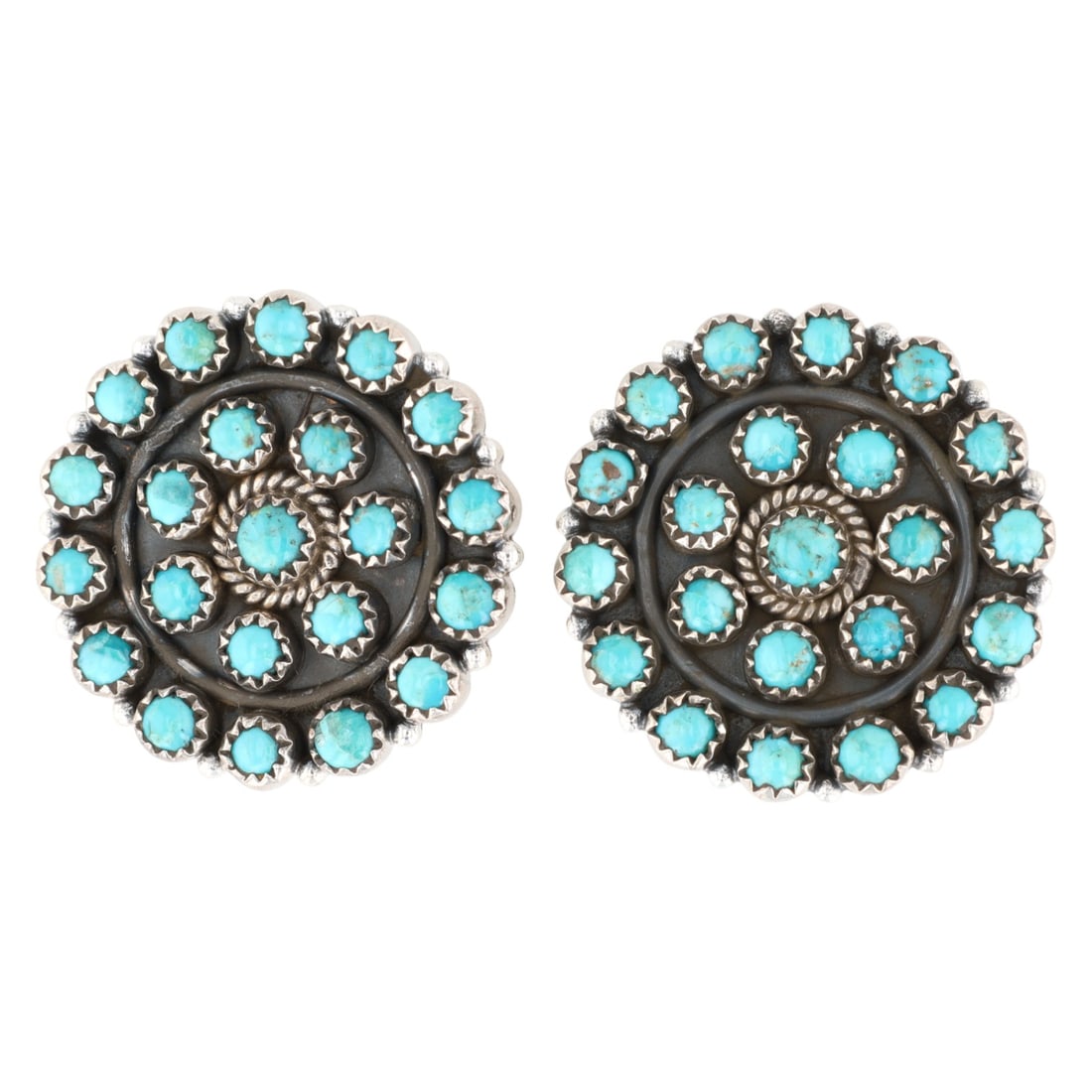 HaDa Collection Sterling Kingman Turquoise Earrings (1 of 4)