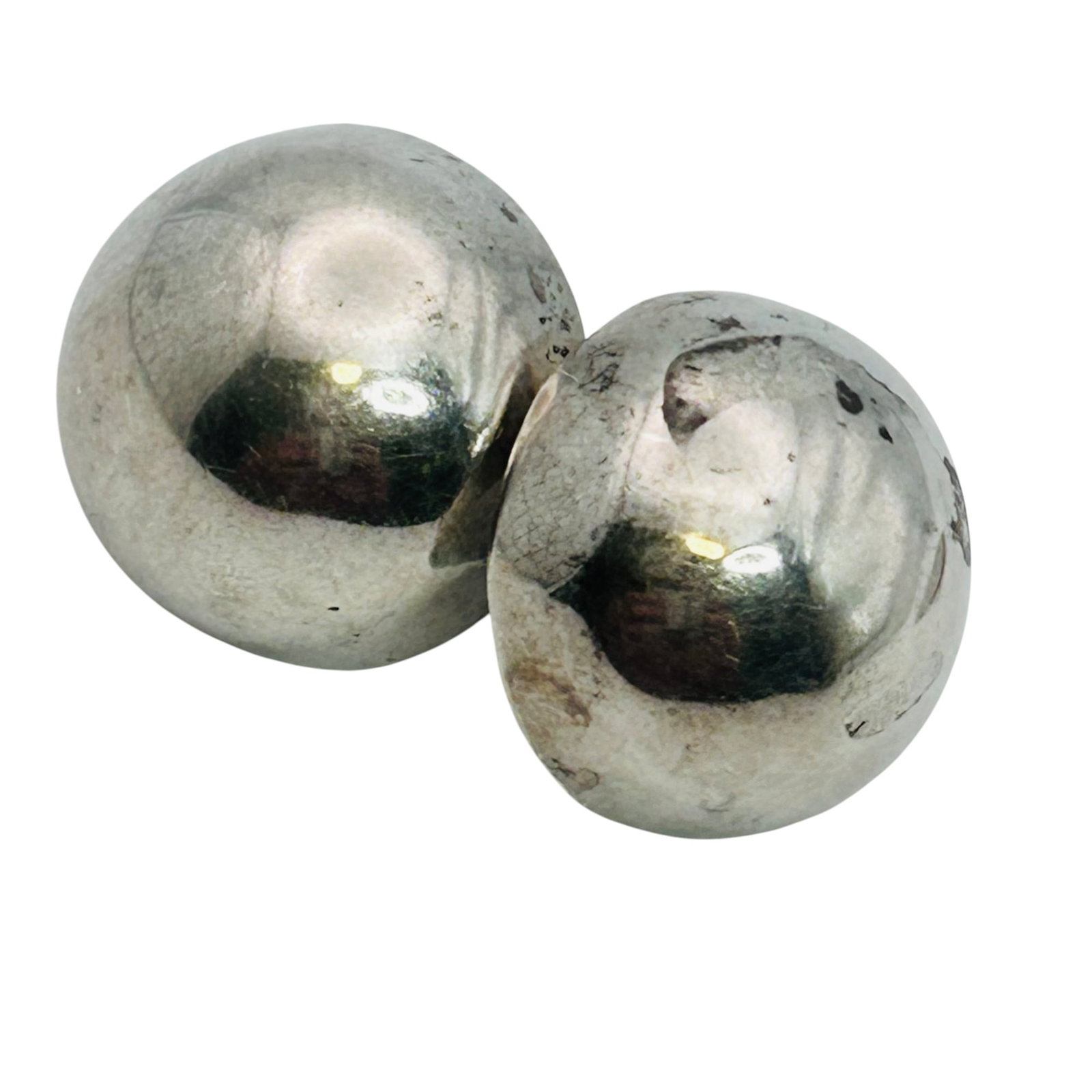 Taxco TV-44 Mexico Dome Earrings 7.4 G: Taxco TV-44 Mexico dome earrings 7.4 g