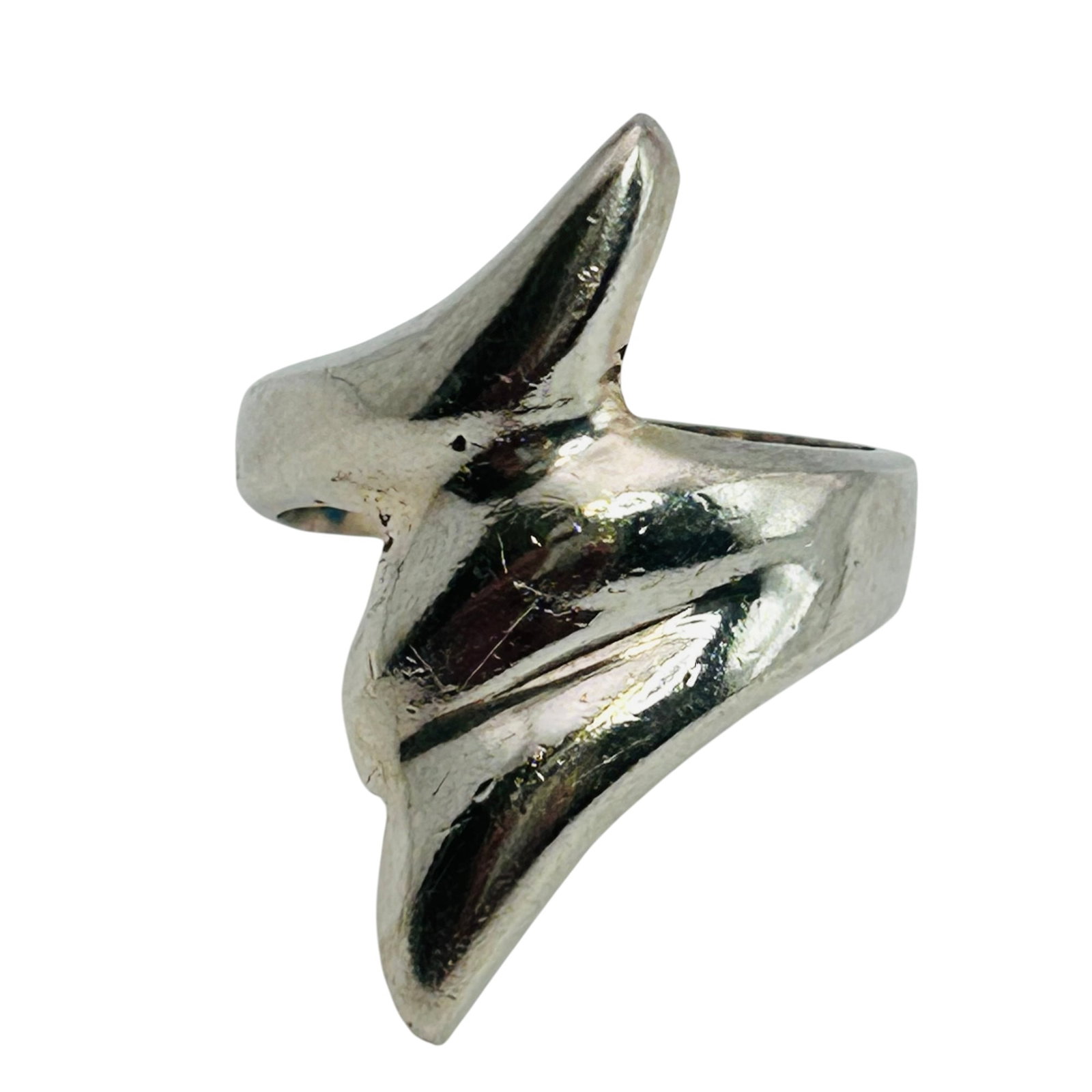 Taxco Mexico, Modernist Ring Size 7, 6.88 G: Taxco Mexico modernist ring size 7 6.88 g