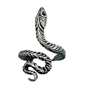Sterling Snake Wrap Ring Size 9, 7.12 G