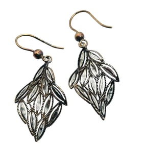 Dyadema, Italy, Sterling Dangle Earrings 4.98 G