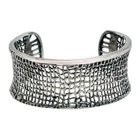 SILPADA Sterling Wide Cuff Bracelet 26.6 G