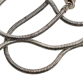 Sterling Interlocking Hoop Dangle Earrings 10.61