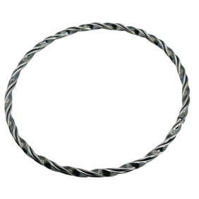 Sterling Twisted Bangle 10.9g