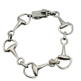 Sterling Anchor Mariner Link Chain Bracelet 20.9 G