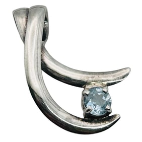 Topaz Sterling Infiniti Pendant 1.93 G