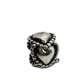 Pandora ALE Sterling Heart Charm 2.82 G