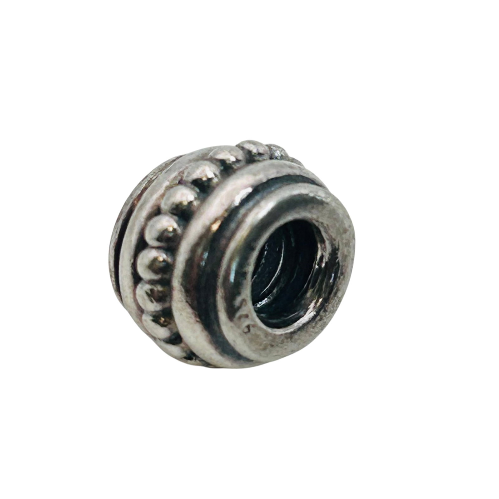 Pandora Sterling Round Charm 3.32g: Pandora sterling round charm 3.32g