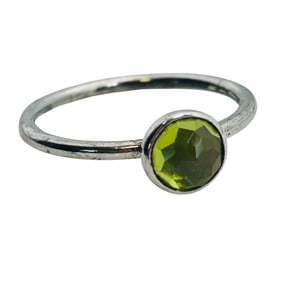 Pandora, Emerald Solitaire Ring Size 7, 1.79 G