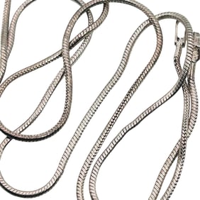 NC Sterling Round Snake Chain Necklace 4.12 G
