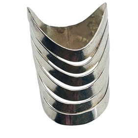 Mexico, Sterling Statement Ring Size 8, 3.1g