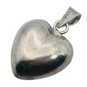 Taxco TS-22 Mexico Sterling Puffy Heart 13.61 G