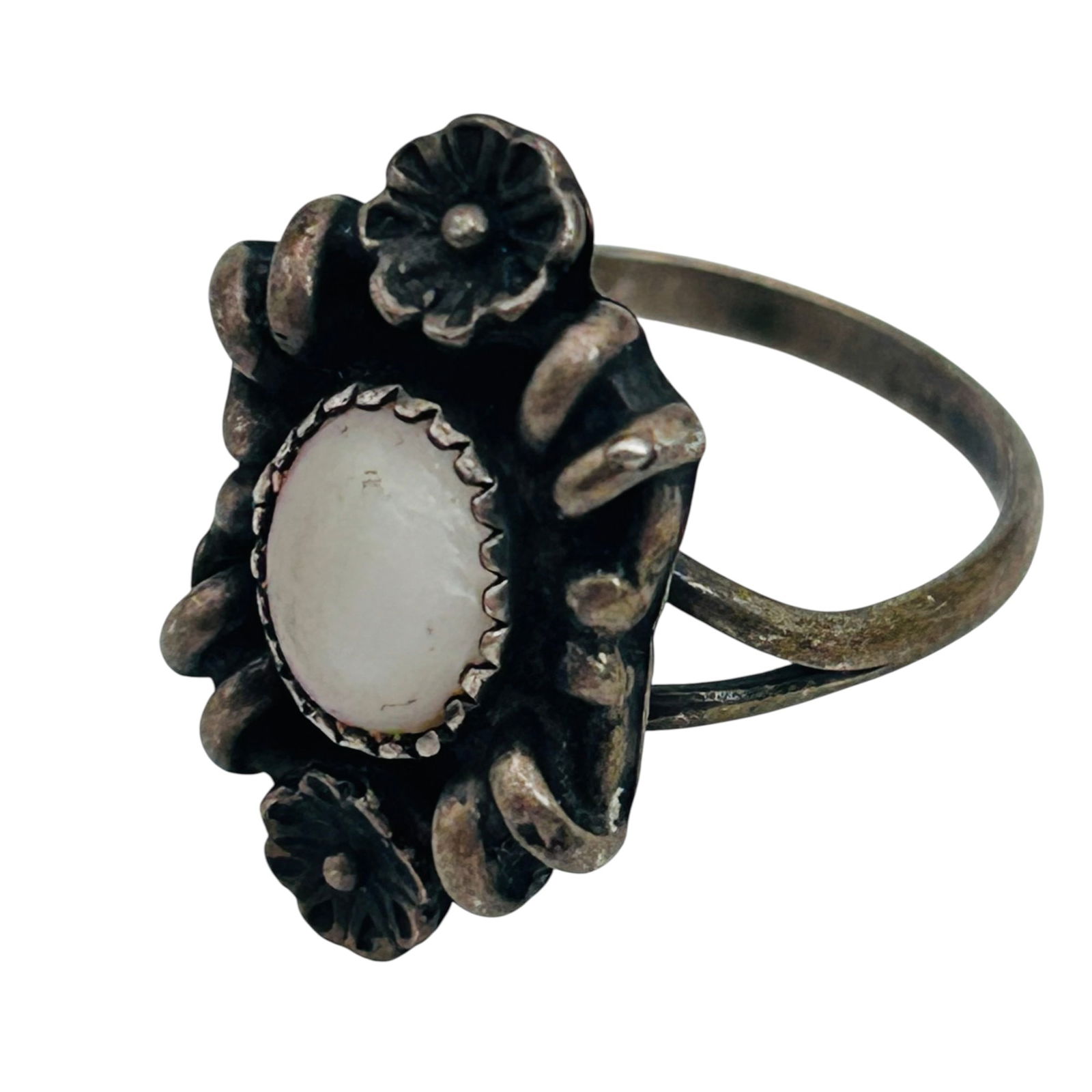 Navajo Sterling Ring Size 5.5, 3.3 G (1 of 5)