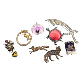Lot Vintage Rhinestone Jewelry