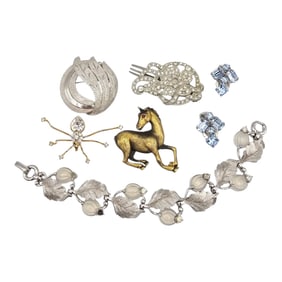 Lot Silver Tone Gold Tone Jewelry