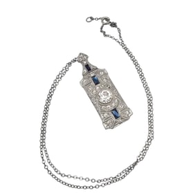 Czech Vintage Rhinestone Necklace