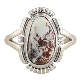Larry Yazzie Navajo Sterling Dry Creek Turquoise Ring
