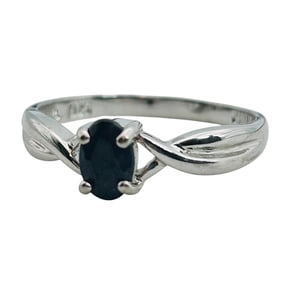 Topaz Sterling Ring Size 7, 1.84 G