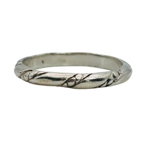 SILPADA Sterling Band Drink Size 7, 1.93 G