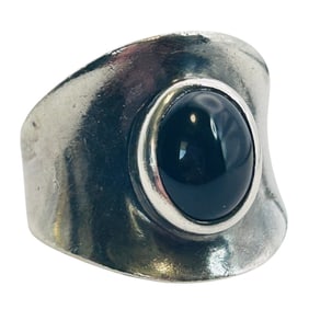 Joseph Esposito, Sterling Statement Ring Size 8, 9.86 G