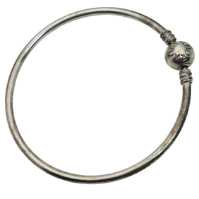 Pandora Bangle Clasp Opening Bracelet 8.94 G