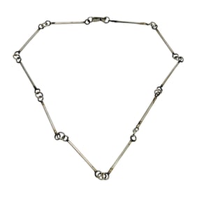 CRK Sterling Bar Chain Necklace 8.15 G
