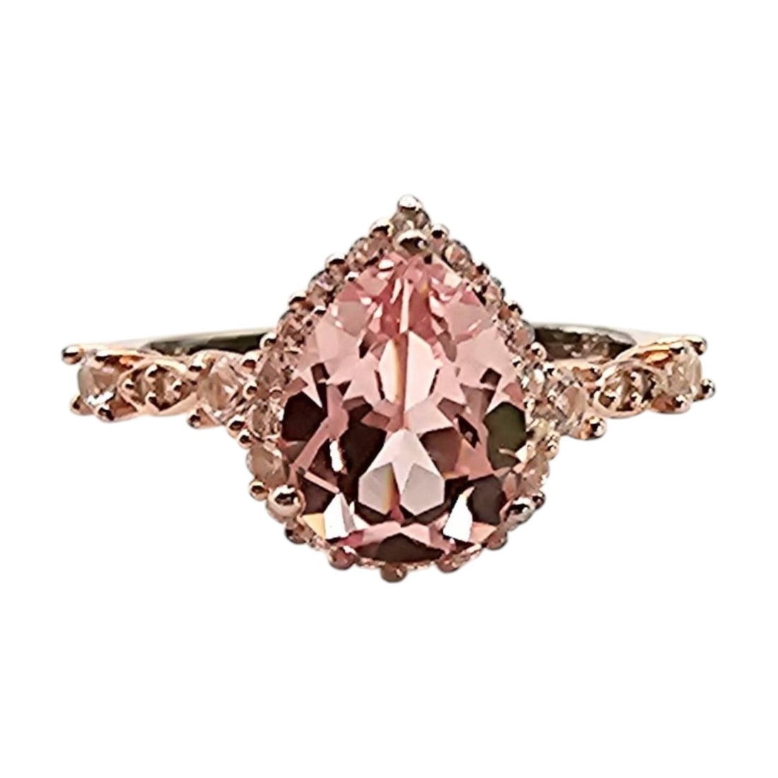 PM Topaz Ring Gold Over Sterling Silver, Size 6.75 (1 of 4)