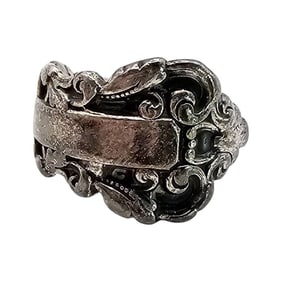 Gorham Sterling Silver Spoon Ring, Size 5.25, 7.2 G