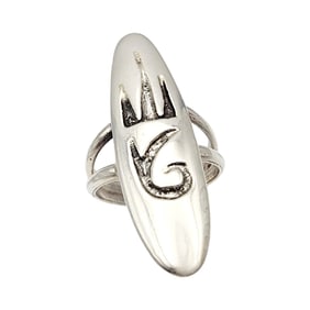Vintage Navajo Sterling Ring Sz 9