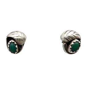 Vintage Navajo Sterling Turquoise Earrings