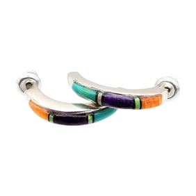 Laura Lincoln Navajo Multicolor Earrings