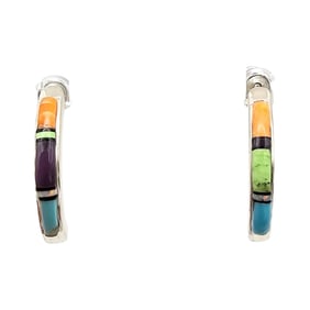 Laura Lincoln Navajo Multicolor Earrings