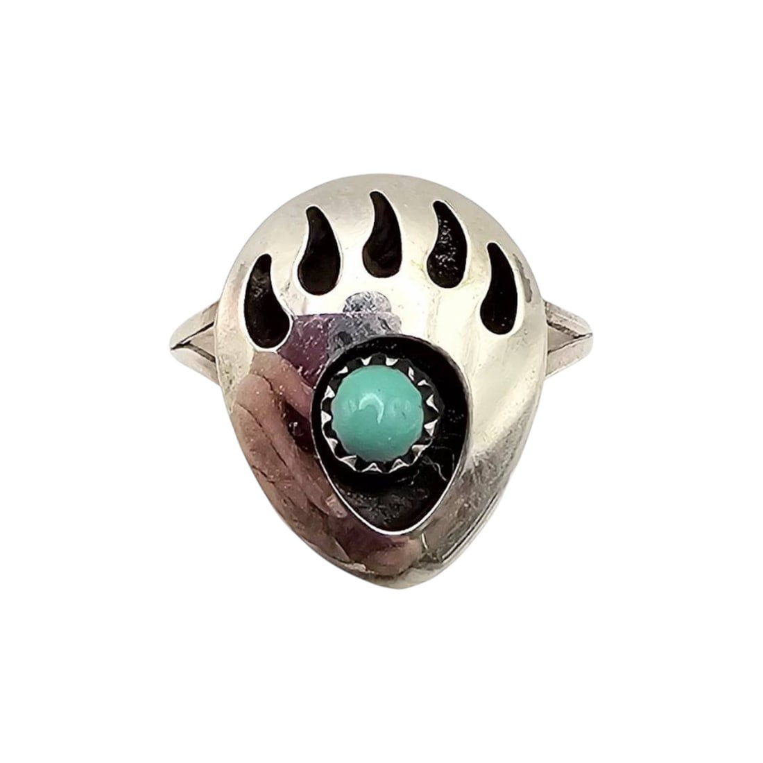Navajo Silver And Turquoise Ring by Esther White (1 of 5)