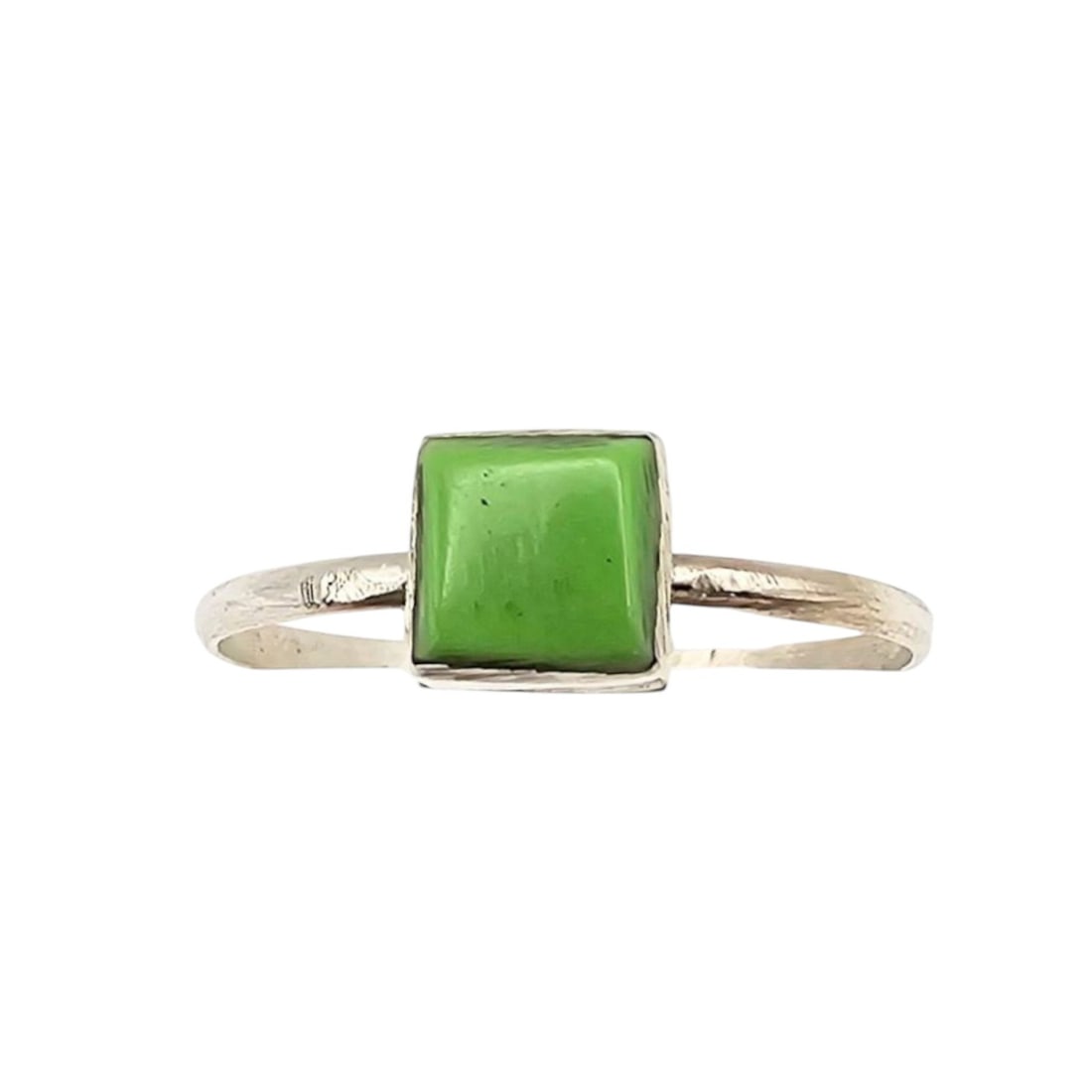 Mary Ann Niha Zuni Sterling Inlay Ring, Size 6 (1 of 5)