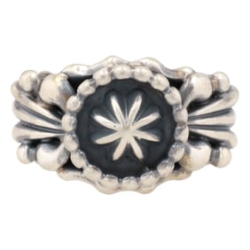 Genevieve Francisco Navajo Sterling Ring