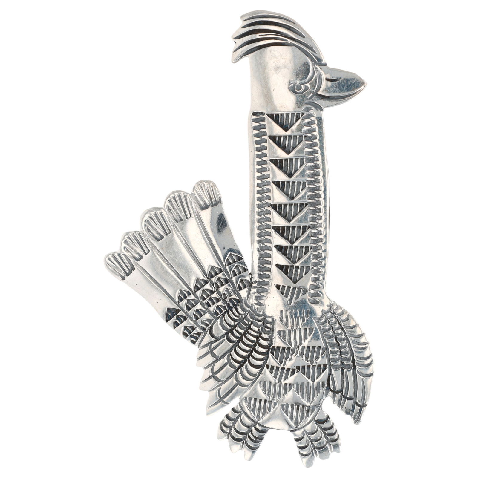 Limbert Perry Navajo Sterling Silver Bird Brooch Pin (1 of 4)