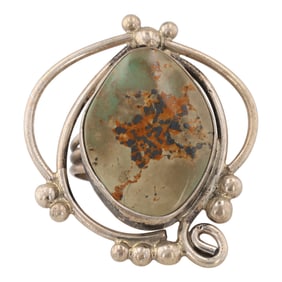 Betta Lee Navajo Sterling Royston Turquoise Ring