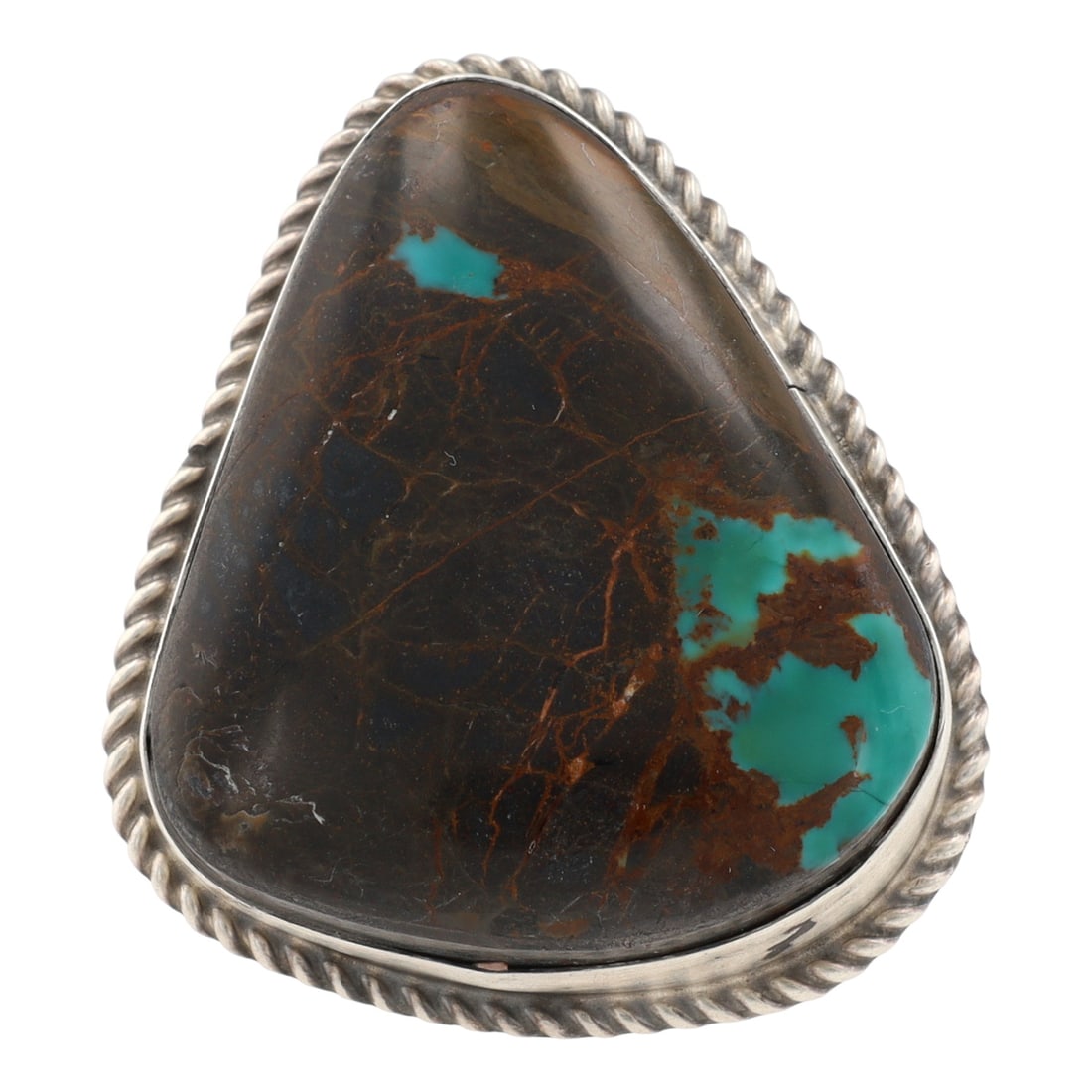 Donovan Nez Navajo Sterling Royston Adjustable Ring (1 of 6)