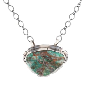 Antionette Martinez Navajo Sterling Royston Necklace