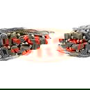 Navajo Sterling Red Coral Bracelet by Anita Whitegoat