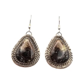 Betta Lee Navajo Dry Creek Turquoise Earrings